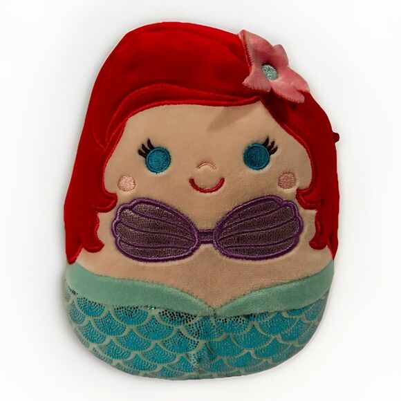 Disney Other - Squishmallows Disney Ariel Little Mermaid Plush 6.5 Inch Tall